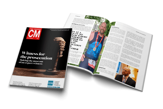 Craig Evans CICM Magazine